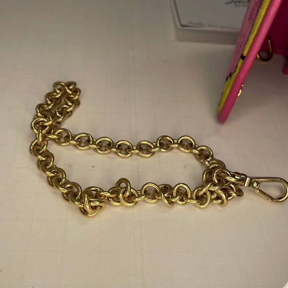 Authentic PRADA cahier pink velvet clutch wristlet bag with card and COA - Picture 5 of 11